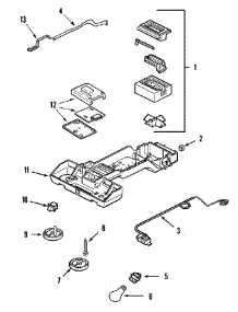 02 - Controls parts for Maytag Refrigerator MTB1953HEQ from AppliancePartsPros.com