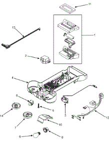 02 - Controls parts for Maytag Refrigerator MTF1895AEW from AppliancePartsPros.com