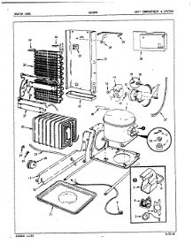 03 - Unit Compartment & System parts for Admiral Refrigerator NS22F8 / 5L44A from AppliancePartsPros.com