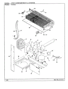 04 - Unit Compartment & System parts for Admiral Refrigerator NT19L6H / BA51A from AppliancePartsPros.com