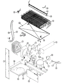 05 - Unit Compartment & System parts for Norge Refrigerator NT218NFW from AppliancePartsPros.com