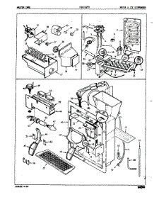 06 - Water & Ice Dispenser parts for Admiral Refrigerator PINT22F9A / 5B71A from AppliancePartsPros.com