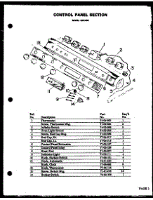 08 - Page 2 parts for Amana Range QDU-838 from AppliancePartsPros.com