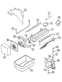 07 - Optional Ice Maker Kit (Ice) parts for Magic Chef Refrigerator RB191AM from AppliancePartsPros.com