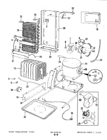 06 - Unit Compartment & System parts for Magic Chef Refrigerator RC22CA-3AI / 4L50B from AppliancePartsPros.com
