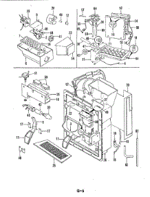 06 - Water & Ice Dispenser parts for Magic Chef Refrigerator RC24EY-3PW / 5M76B from AppliancePartsPros.com