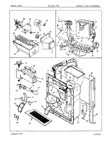 04 - Water & Ice Dispenser parts for Magic Chef Refrigerator RC24FY-3PW / 5N59A from AppliancePartsPros.com