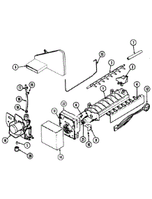 07 - Optional Ice Maker Kit (Rae3100aax) parts for Maytag Refrigerator RSD2000DAM from AppliancePartsPros.com