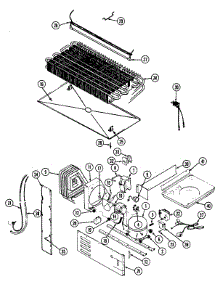06 - Unit Compartment & System parts for Maytag Refrigerator RTD17E0CAE from AppliancePartsPros.com