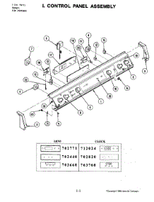03 - Control Panel (S125) Parts For Jenn-Air Range S125 From Appliancepartspros.Com