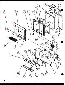 09 - Ice And Water Cavity parts for Amana Refrigerator SBD20K / P1117701W W from AppliancePartsPros.com
