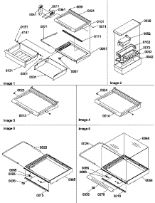 03 - Deli, Shelf, And Crisper Assemblies parts for Amana Refrigerator SBD20TPSW / P1190008W W from AppliancePartsPros.com