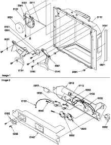 06 - Ice & Water Cavity & Elec Brkt Assy parts for Amana Refrigerator SCD22TBW / P1303511W W from AppliancePartsPros.com
