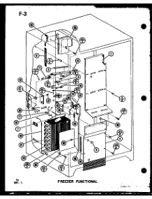 04 - Fz Functional parts for Amana Refrigerator SLI22F-L / P7540012W L from AppliancePartsPros.com