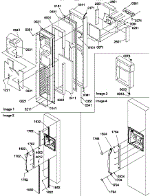 04 - Fz Door parts for Amana Refrigerator SQD25VW / P1314202W W from AppliancePartsPros.com