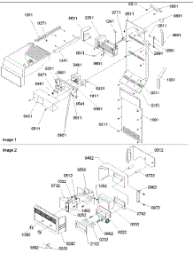 09 - Ice Maker / Control Assy parts for Amana Refrigerator SQD26VE / P1315203W E from AppliancePartsPros.com