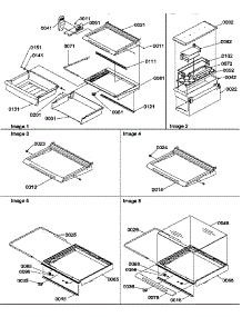10 - Page 6 parts for Amana Refrigerator SRDE25TW / P1190311W W from AppliancePartsPros.com