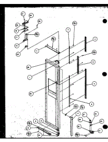 06 - Fz Door parts for Amana Refrigerator SXD25MP2L / P1155103W L from AppliancePartsPros.com