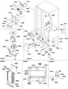 04 - Drain, Rollers And Evap Assy parts for Amana Refrigerator SZD23VE / P1315309W E from AppliancePartsPros.com