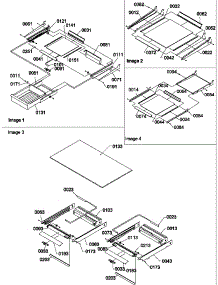 09 - Shelving Assemblies parts for Amana Refrigerator TN22AL / P1300703W L from AppliancePartsPros.com
