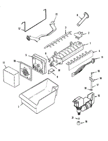 01 - Ice Maker Kit Parts For Maytag Ice Maker Uki1500axx From Appliancepartspros.Com