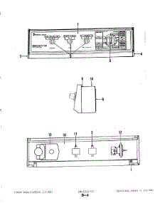 02 - Control Panel parts for Magic Chef Washer W20DA3 from AppliancePartsPros.com