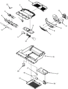03 - Controls parts for Amana Refrigerator ABD2233DEB from AppliancePartsPros.com