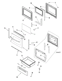 03 - Door / Drawer parts for Amana Range AER5722BAQ from AppliancePartsPros.com