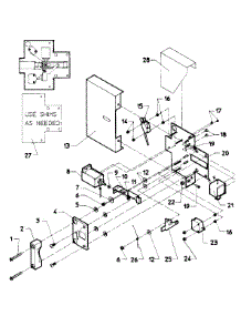 03 - Door Safety Interlock (Coin Models) parts for Maytag Washer AT18MC2 from AppliancePartsPros.com