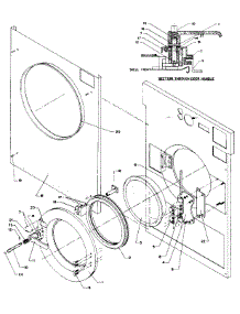 03 - Door & Related Parts (At50) parts for Maytag Washer AT50MC1 from AppliancePartsPros.com
