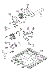 07 - Motor Drive (Dryer) parts for Maytag Dryer MLG19PNDWW from AppliancePartsPros.com