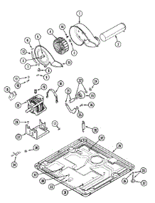 06 - Motor Drive parts for Maytag Dryer MHE15PDAUW from AppliancePartsPros.com