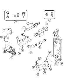 07 - Gas Valve parts for Maytag Dryer MDG13CSAGW from AppliancePartsPros.com