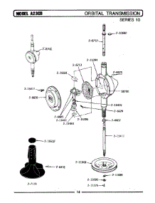 07 - Orbital Transmission parts for Maytag Washer A23CDL from AppliancePartsPros.com