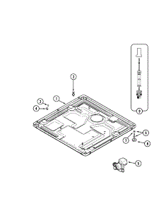 10 - Base parts for Maytag Washer MAH14PDABW from AppliancePartsPros.com