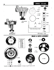 09 - `Poly` Pump parts for Maytag Washer A21CM from AppliancePartsPros.com