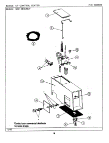 04 - Ct Control Center parts for Maytag Dryer MDE26CTAEG from AppliancePartsPros.com