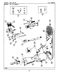06 - Gas Valve parts for Maytag Dryer MDG27MNAAW from AppliancePartsPros.com