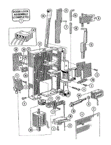 06 - Door Lock Assembly parts for Maytag Washer MFR35MCATS from AppliancePartsPros.com
