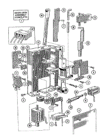 04 - Door Lock Assembly parts for Maytag Washer MFR50PNAVS from AppliancePartsPros.com