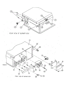 19 - Burner Assembly (Prod. 3 / 2 / 99-2 / 28 / 00) parts for Maytag Dryer MDG75PN1AW from AppliancePartsPros.com