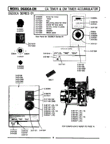 13 - Timer Accumulator parts for Maytag Dryer DG33CM from AppliancePartsPros.com