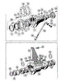 08 - Bearings & Trunnion Assembly parts for Maytag Washer MFR35MNAVS from AppliancePartsPros.com