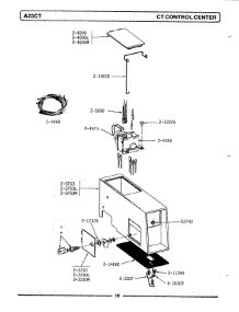 07 - Ct Control Center parts for Maytag Washer A23CT from AppliancePartsPros.com