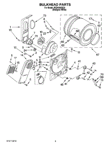03 - Bulkhead Parts, Optional Parts (Not Included) parts for Roper Dryer RED4300SQ0 from AppliancePartsPros.com