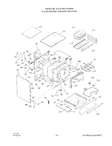 04 - Oven Door parts for Roper Range 2233W0A from AppliancePartsPros.com
