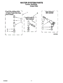07 - Water System Parts parts for Roper Washer RAX4232PQ0 from AppliancePartsPros.com