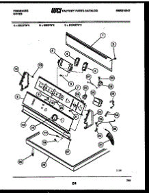 04 - Console And Control Parts parts for Frigidaire Dryer DEDMFW2 from AppliancePartsPros.com
