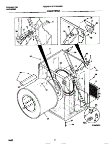 02 - Cabinet / Drum parts for Frigidaire Dryer FDE546LBS2 from AppliancePartsPros.com