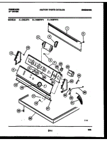 04 - Console And Control Parts parts for Frigidaire Dryer DGISFW4 from AppliancePartsPros.com